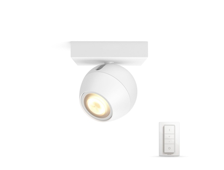 Philips Hue White ambiance Foco extensible Buckram sencillo PHILIPS BY SIGNIFY