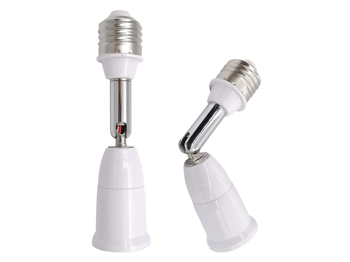 Adaptador De Extensión De Portalámparas E27 (2 Unidades)