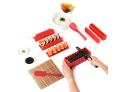 Kit Completo Para Hacer Sushi Con Cuchillo Y Videotutoriales, 10 Piezas.