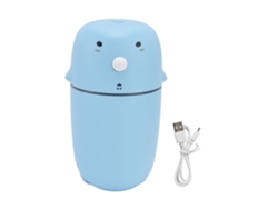 Mini humidificador de aire recargable por USB de 300 ml con 2 modos y cable USB para automóvil, hogar y oficina.