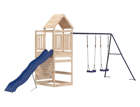 Multi-Actividades VIDAXL de exterior en Madera maciza de pino (Edad Mínima Recomendada: 3 años)