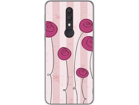 Carcasa Alcatel 1X (2019) TUMUNDOSMARTPHONE Flores Vintage Multicolor