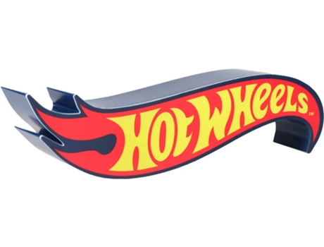 Lámpara HOT WHEELS en Forma de Logotipo