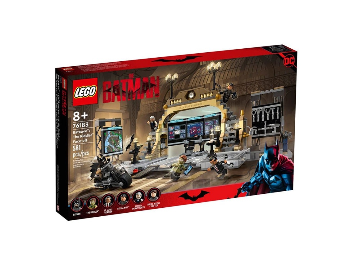 LEGO Batman: Batcave Combate Contra The Riddler (Idade Mínima Recomendada: 8 anos - 581 Peças)