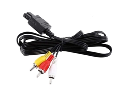 Cable Convertidor De Audio Y Video Rca A N64, Cavo A/v Composite 1.8m