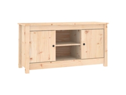Mueble TV 103x36,5x52 cm Madera de Pino Macizo MAISON EXCLUSIVE