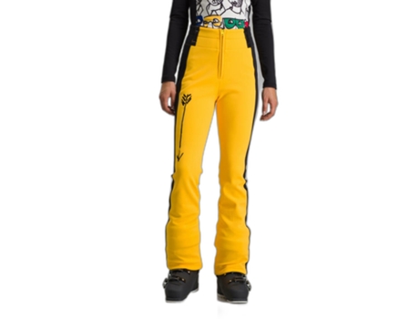 Pantalones para Mujer de Esquí ROSSIGNOL (XL - Amarillo)