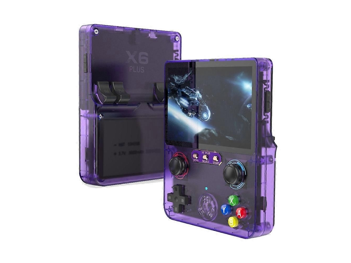 Consola de videojuegos Retro X6 Plus con pantalla IPS de 4 pulgadas, portátil y con más de 20.000 juegos. GOKOCO
