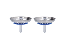Tapón De Filtro De Acero Inoxidable 304 Para Fregadero De Cocina, 2 Unidades, Antiatascos, Accesorio De Baño.