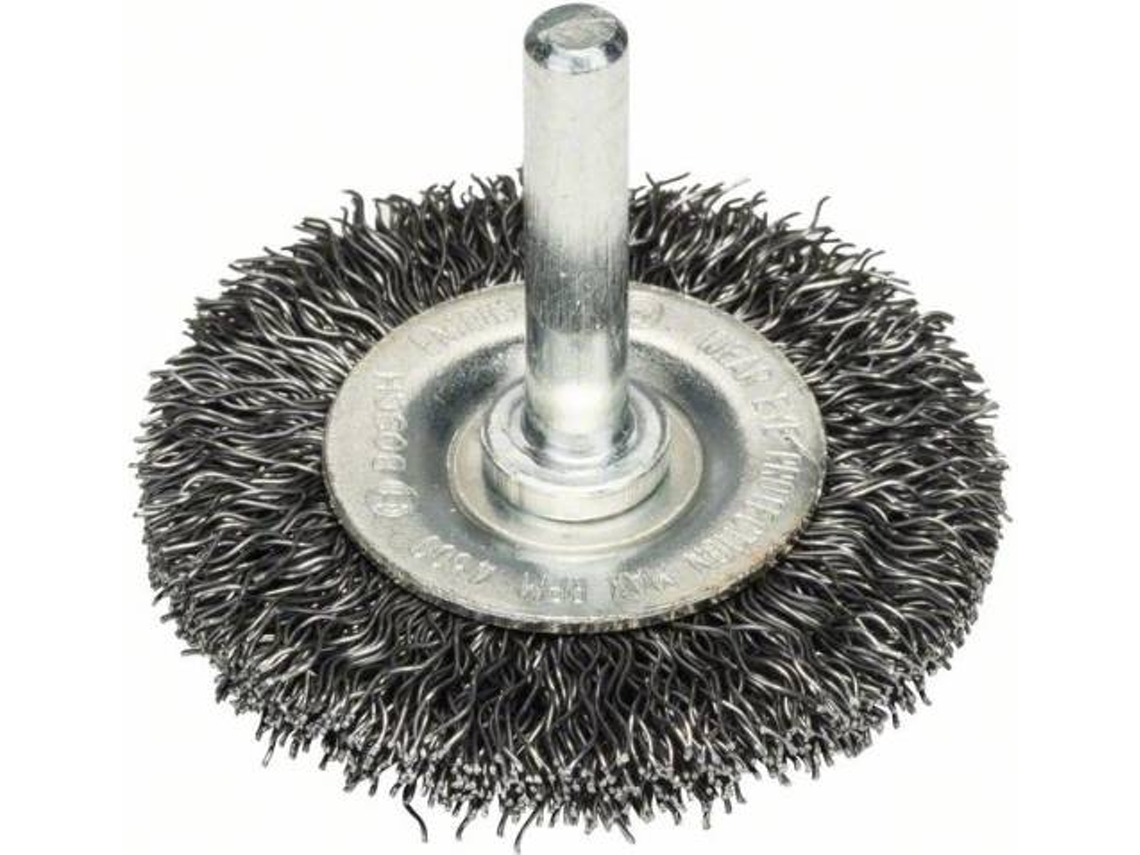 Rueda de Alambre BOSCH en Disco Ondulada en Acero 50X0,3 mm