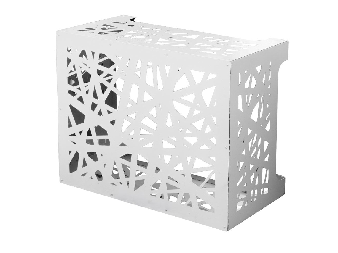 Cubierta De Aire Acondicionado De Aluminio Blanco Artist M L86 X P44 X H68 Cm