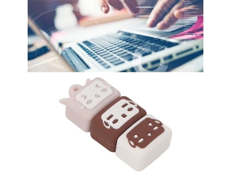 HURRISE Memoria USB de Dibujos Animados Pendrive USB de Dibujos Animados Usb2.0 Plug And Play Interfaz Oveja Marrón 32Gb Tarjeta de Memoria