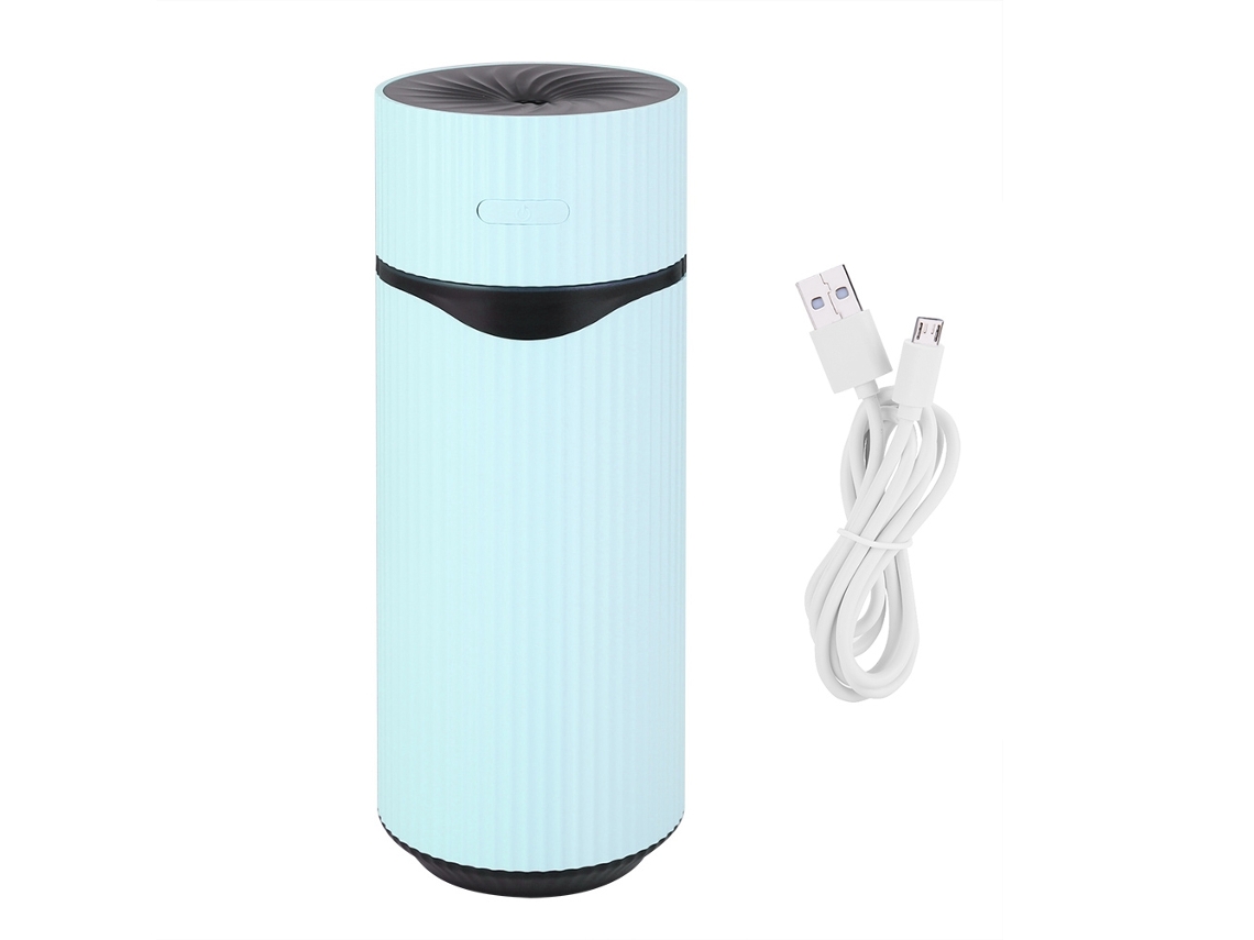 Humidificador USB Mdugmini, silencioso, portátil, pequeño, humidificador de escritorio (azul)
