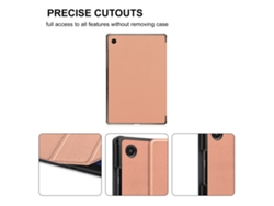 Capa Protetora Para Samsung Galaxy Tab A8 2021 10.5 Polegadas Com Função Auto Sleep Wake E Suporte Triplo