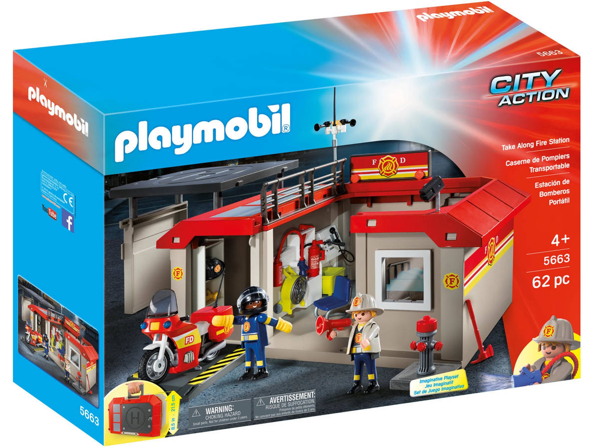 PLAYMOBIL City Action 5663 conjunto de Juguetes