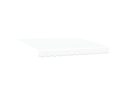 Maison Exclusive - Toldo Retráctil Blanco 300 X 250 X 165 Cm Tela Y Metal