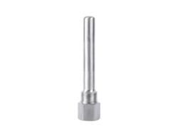 Tubo Termométrico De Acero Inoxidable 1/2" Rosca Npt Para Sensores De Temperatura