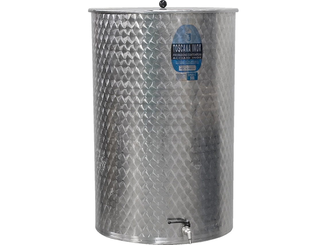Depósito de aceite de acero inoxidable - 200 l