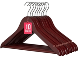 PERCHAS CAOBA LOTE 10 UNIDADES COM-FORT HOUSE