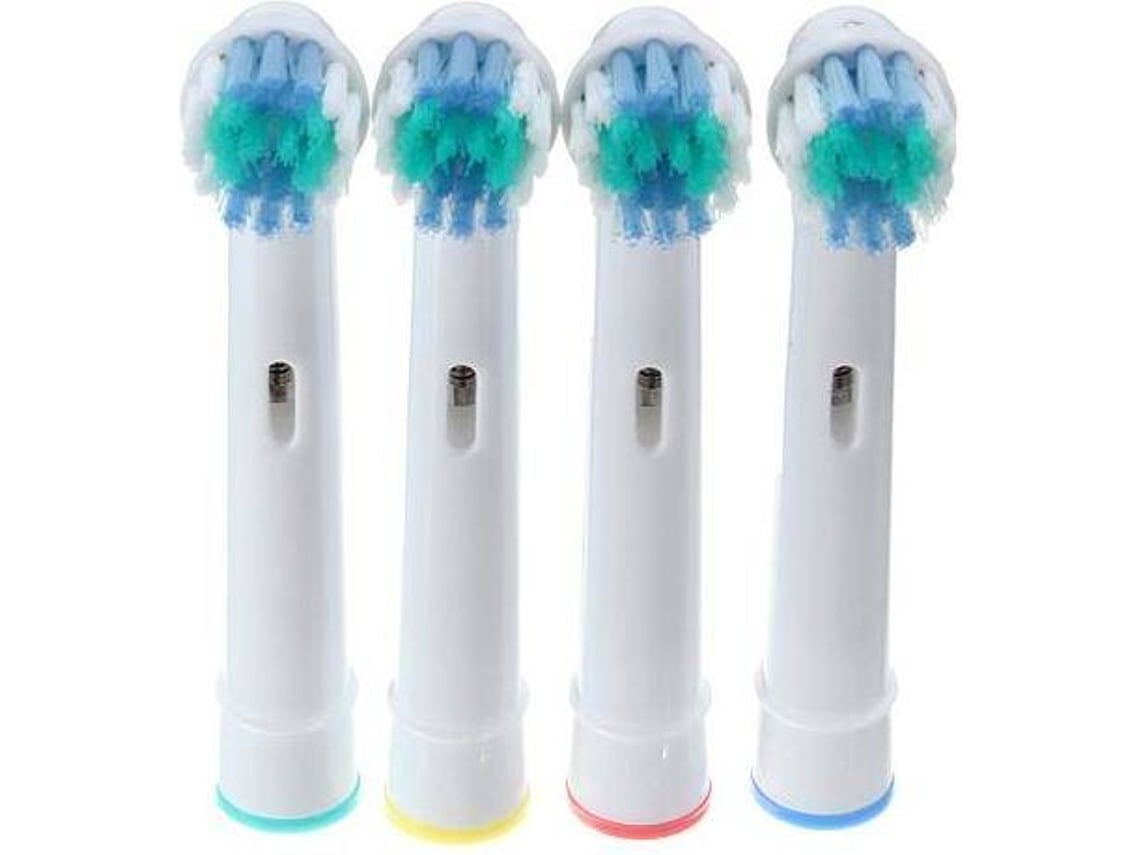 Cabeça Sobressalente Para Escova De Dentes Oral-b, Cerdas Macias, Modelo Eb-60a, 4 Unidades, Para Higiene Bucal.