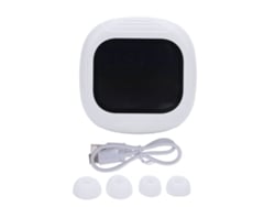 Fones De Ouvido Bluetooth 5.4 Com Tradução Em 144 Idiomas Tela Tática Branco