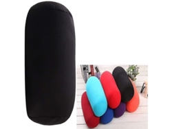 2026-almohada Cervical De Microperlas Para Viajes Con Diseño Ergonómico Y Funda 31x17cm
