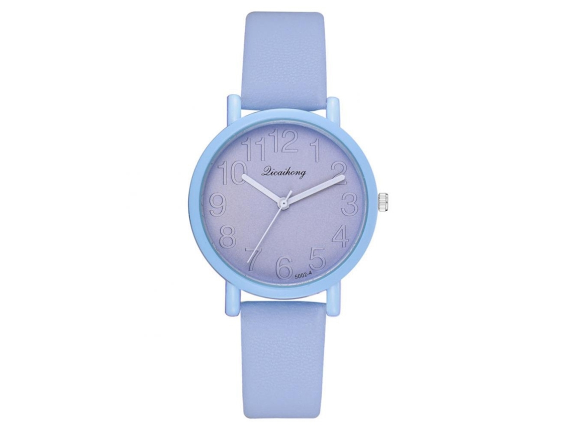 Reloj De Pulsera Analógico De Cuarzo Sencillo E Informal Para Mujer De Lvpai, Color Rosa.