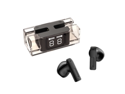 Auriculares Bluetooth True Wireless SEMD toque inteligente negro
