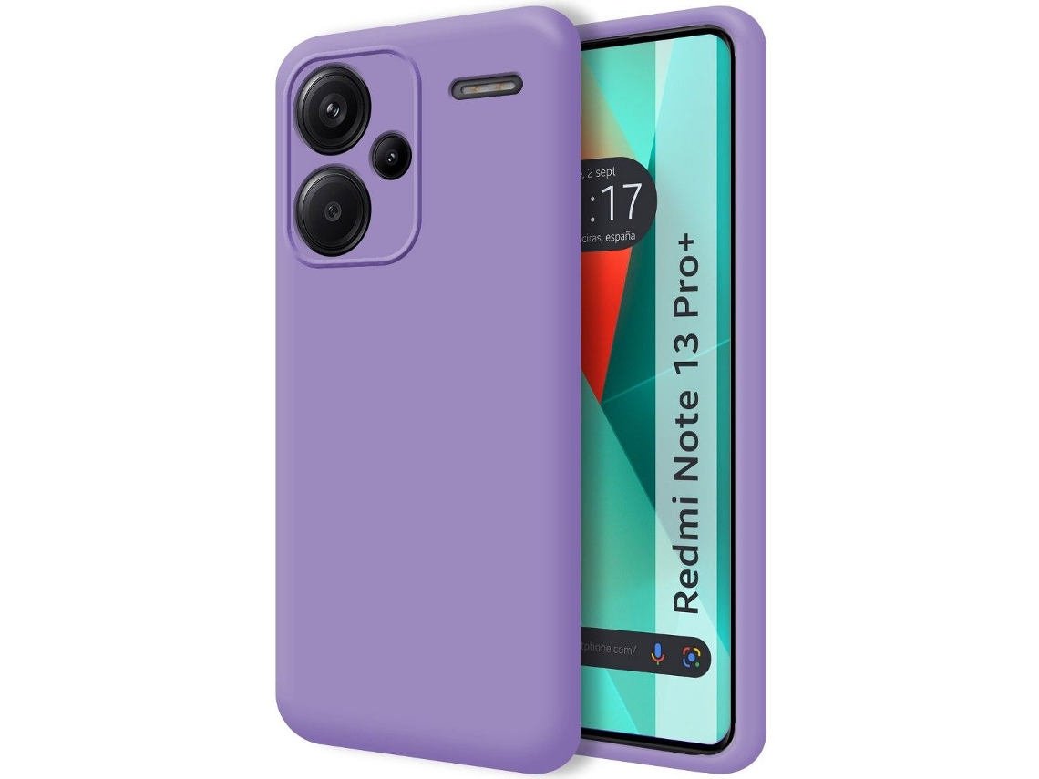 Funda para Xiaomi Redmi Note 13 Pro Plus 5G TUMUNDOSMARTPHONE Silicona Líquida Morado