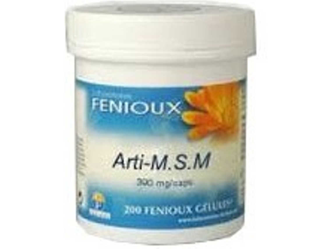 Complemento Alimentar FENIOUX Arti Msm 390 Mg (200 Cápsulas)