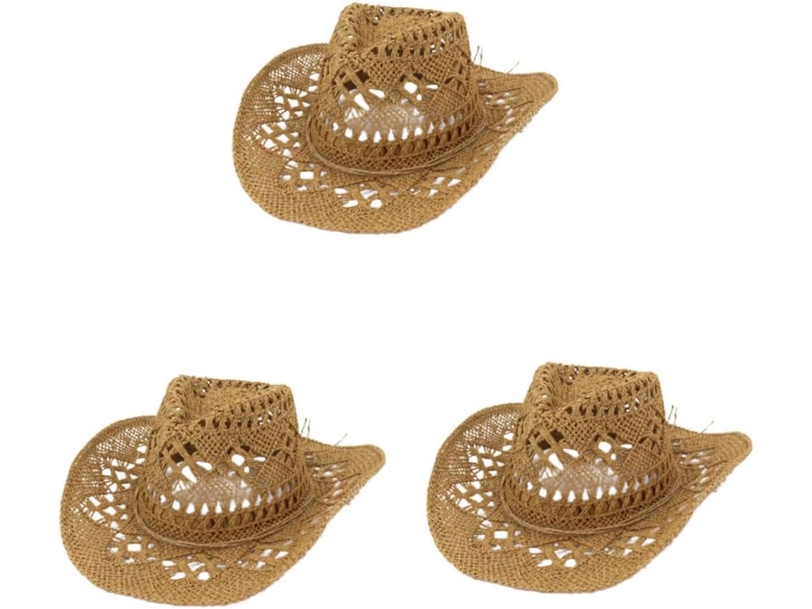 Sombrero de ala ancha con protección UV para la playa y actividades al aire libre.
