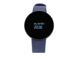 Pulsera Inteligente Fitness Tracker (podómetro, Monitor De Frecuencia Cardíaca) Con 10 Días De Standby Azul