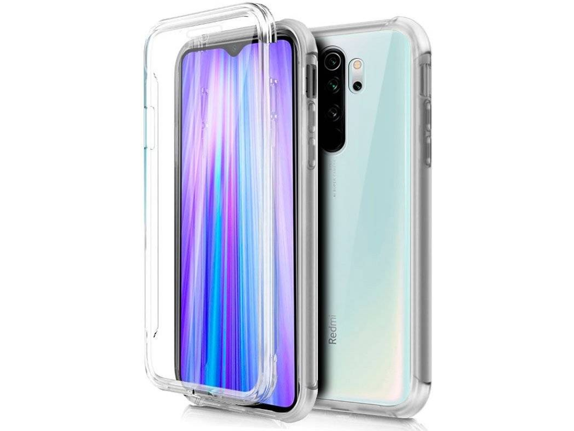 Funda Xiaomi Redmi Note 8 Pro COOL 360º Transparente