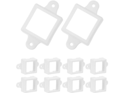 Lote De 10 Soportes De Luz De Plástico Resistente Para