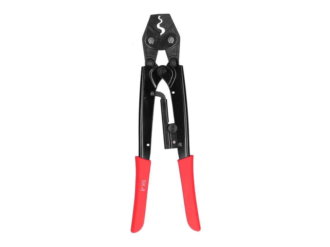 Herramienta De Crimpado Manual Con Trinquete, Alicates De Crimpado De Terminales, Acero Cromo-vanadio Industrial Sk-8