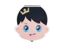 Caja Para Dientes De Leche En Un Soporte Conmemorativo De Madera Con Diseño Para Regalo De Niño Y Niña.