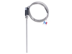 Sonda Termocupla Pt100 Sensor De Temperatura Cable Blindado Transductor -200-450℃ Wzpt-10