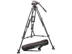 Trípode MANFROTTO  Fluid Video System (Video - Altura Máxima: 164 cm - Aluminio)