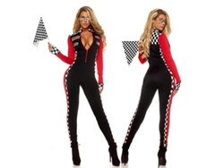Mono De Disfraz De Piloto De Carreras Para Mujer, Estilo Europeo, Ideal Para Fiestas (eidm)