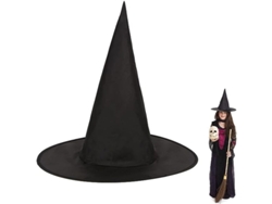 Sombrero De Bruja Negro Para Niños Y Mujeres Accesorios De Halloween Hecho De Tela Oxford