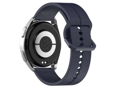 Correa de Silicona 22mm ajustable para Samsung Galaxy Watch 3 45mm/Huawei Watch GT3 SE - azul marino