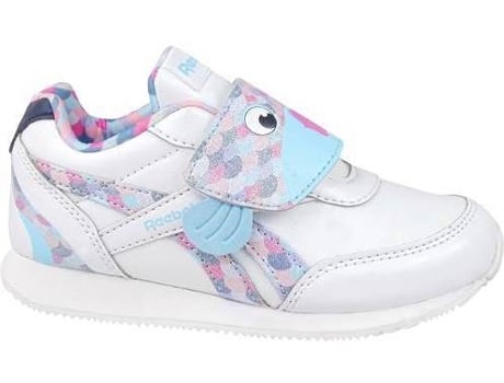 Zapatillas REEBOK Royal CL Jogger Bebés (23.5 - Blanco y Azul)