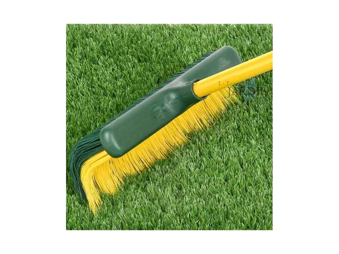 Cepillo Mango Extensible de 0,8 a 1,4 M para Barrer Césped Artificial Producto Adaptado a Cualquier Tipo de Césped SUINGA