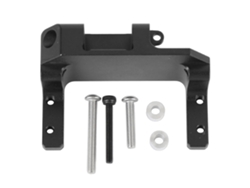 Soporte De Servo En El Eje Para Scx10 Iii Ar45p Eje Portal Tercera Generación 1/10 Rc Crawler Piezas De Mejora Aluminio Negro