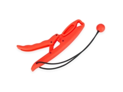 Pinzas Flotantes Duraderas Para Peces Con Cordón Elástico Para Pesca (rojo, Talla L)