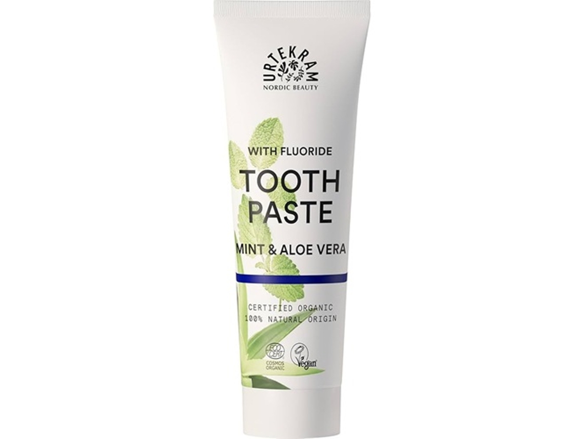 Pasta de Dientes URTEKRAM Menta (75 ml)