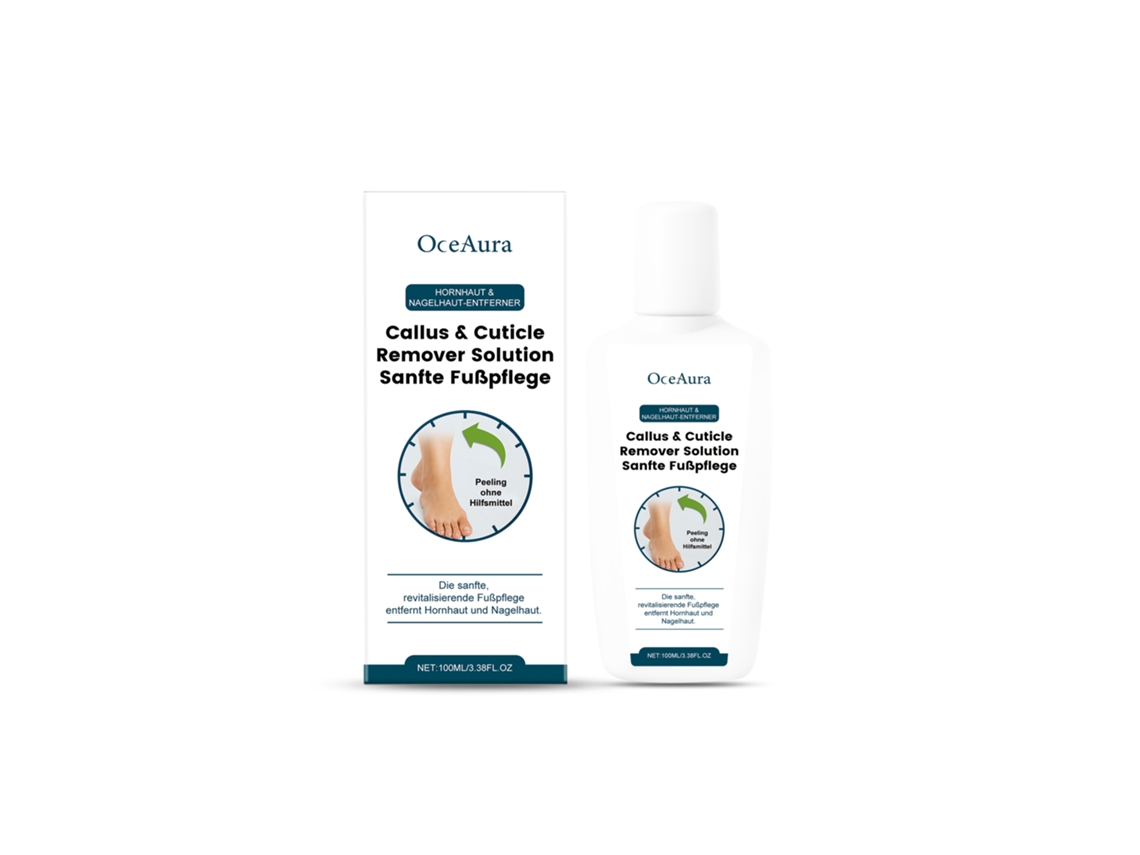 Exfoliante suave para el cuidado de los pies que nutre y suaviza la piel.