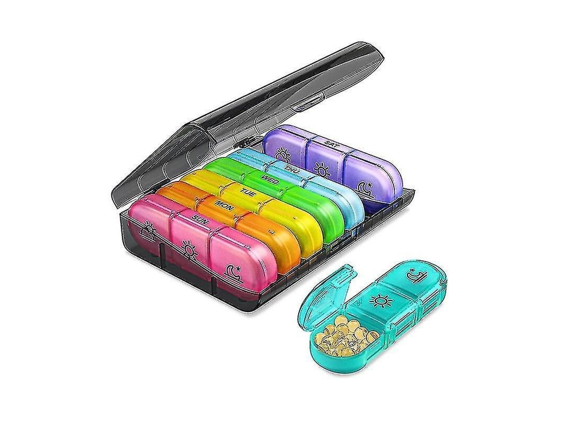 Botiquín Portátil Con 3 Compartimentos: Organizador Para Medicamentos Y Vitaminas.
