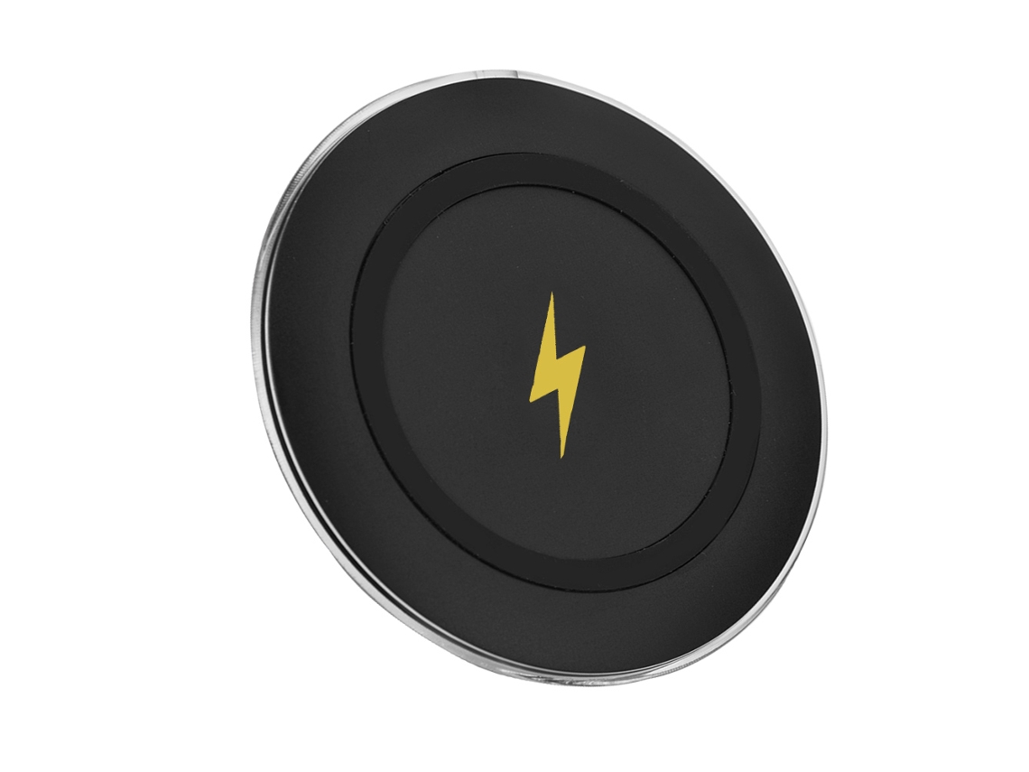 Cargador Inalámbrico (compatible Con Carga Inalámbrica De Samsung Y Apple, Diseño Ultra Delgado)