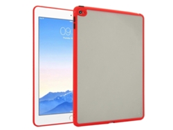 Funda para iPad Air 2, de acrílico mate y TPU, a prueba de golpes, color rojo Hengrongshen